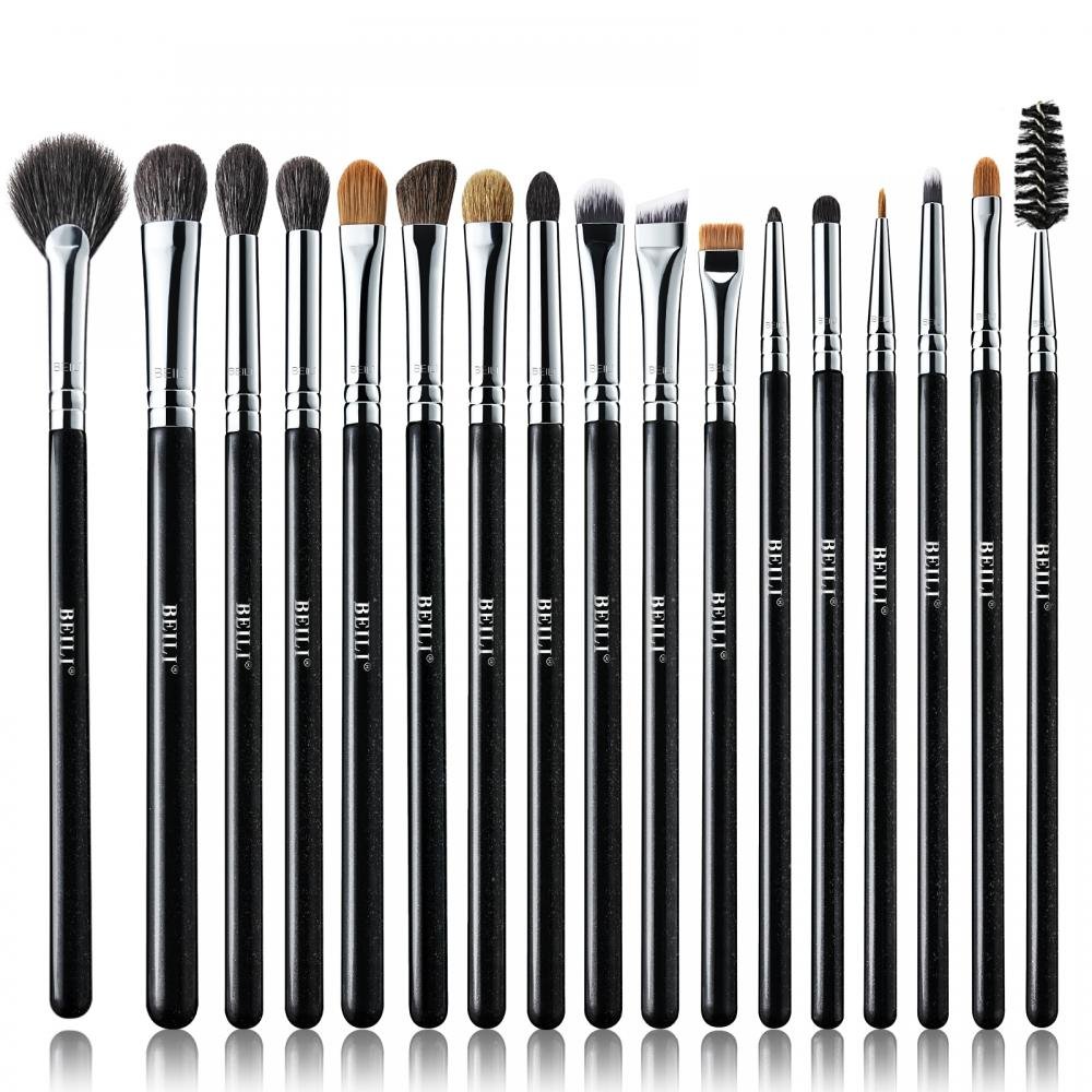 BEILI Eye Makeup Brush Set 17 pcs